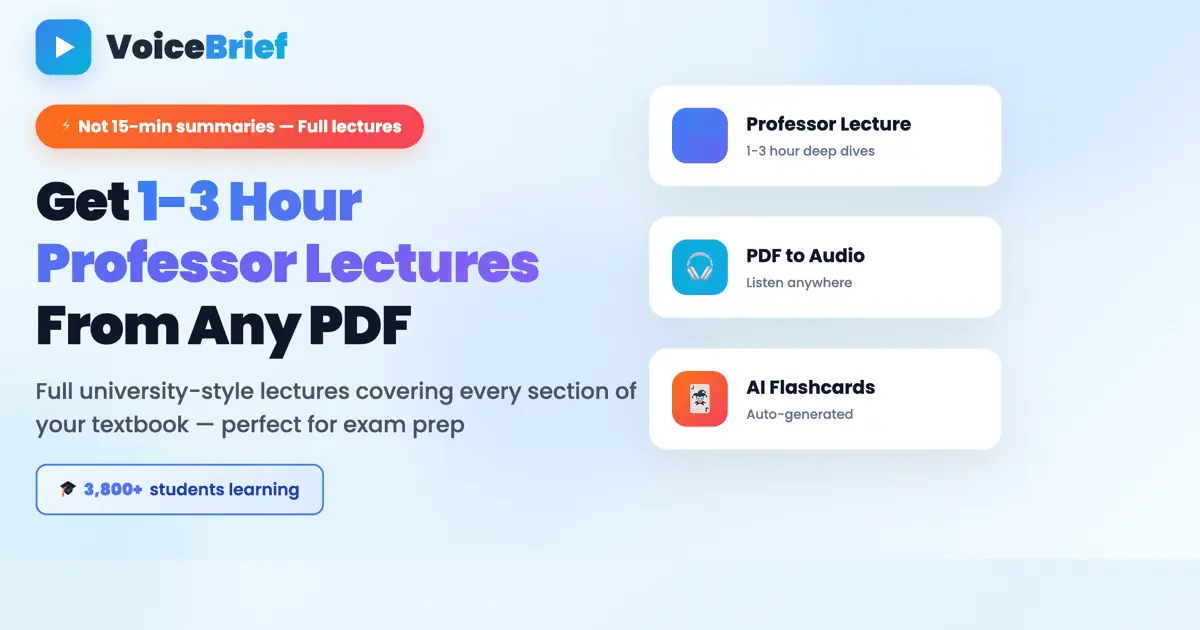 Screenshot 1 of PDF to Audio Converter | VoiceBrief