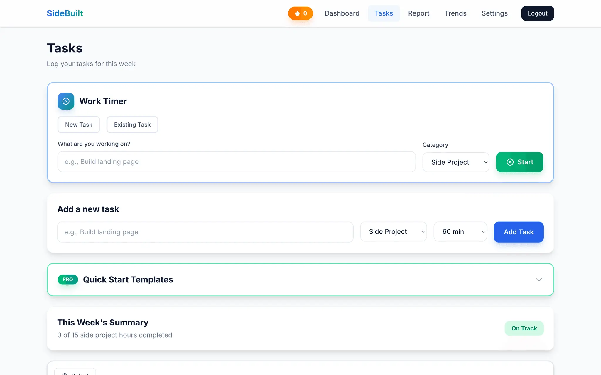 Screenshot 3 of SideBuilt
