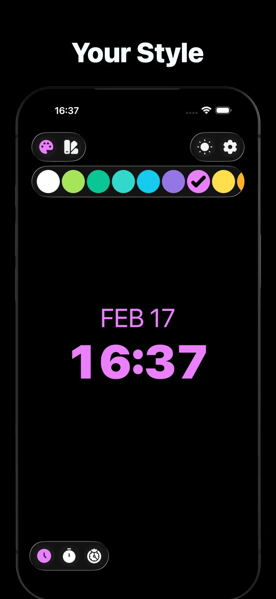 Screenshot 5 of Stand Clock Dispaly