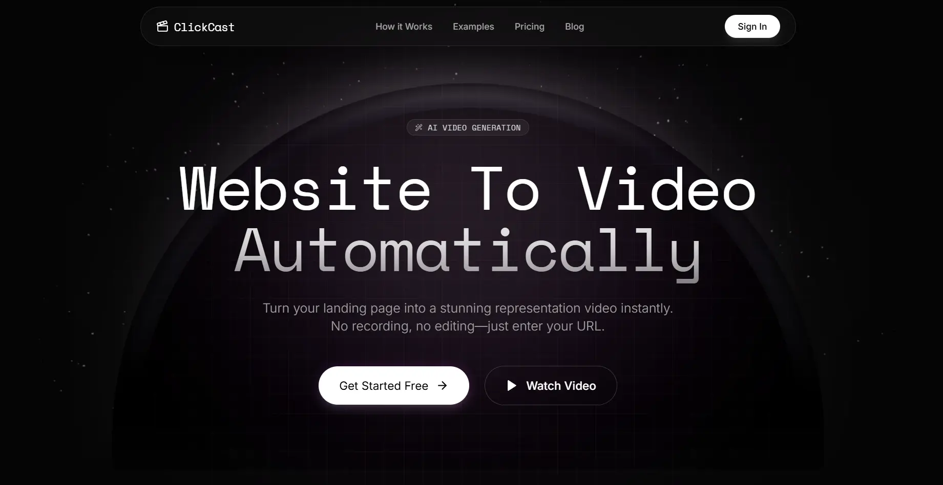 Screenshot 1 of ClickCast