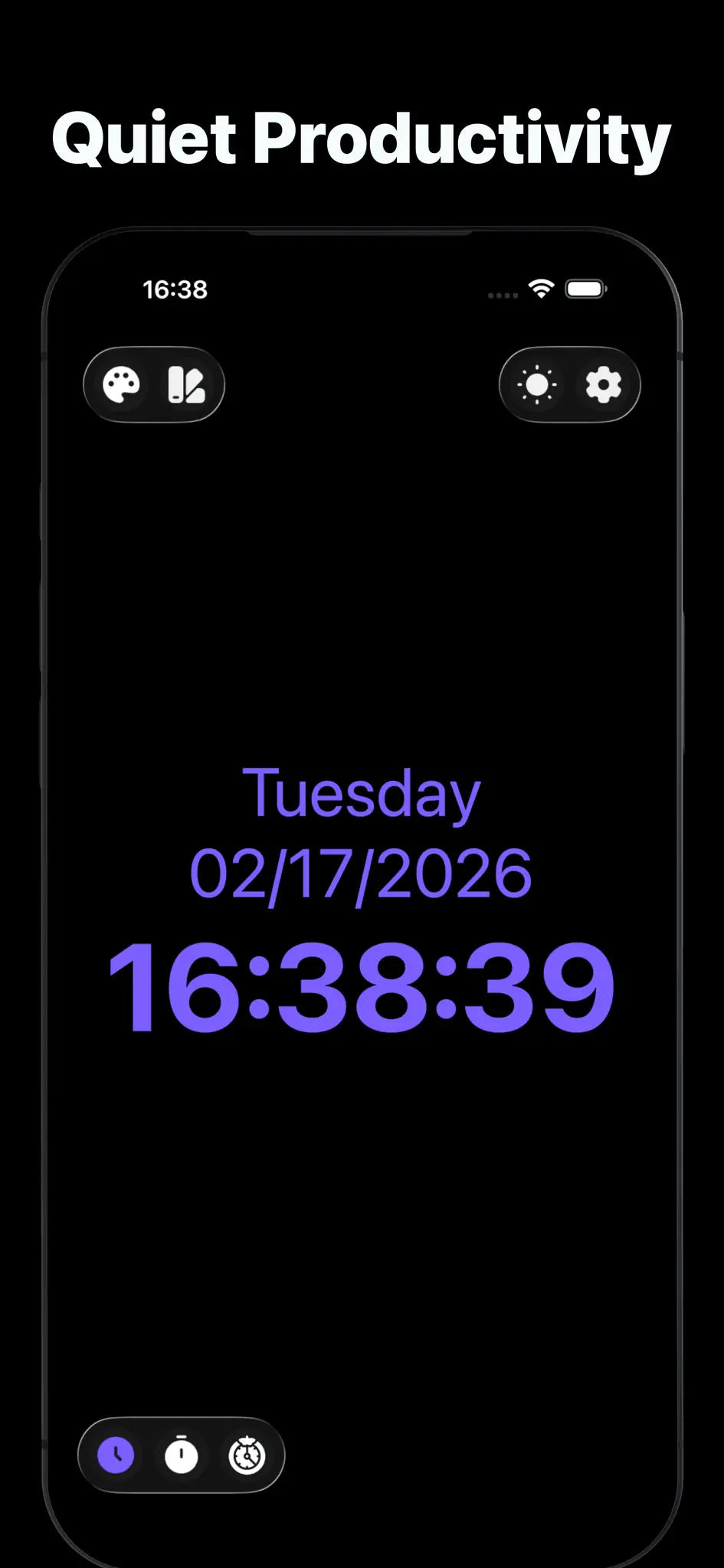 Screenshot 2 of Stand Clock Dispaly