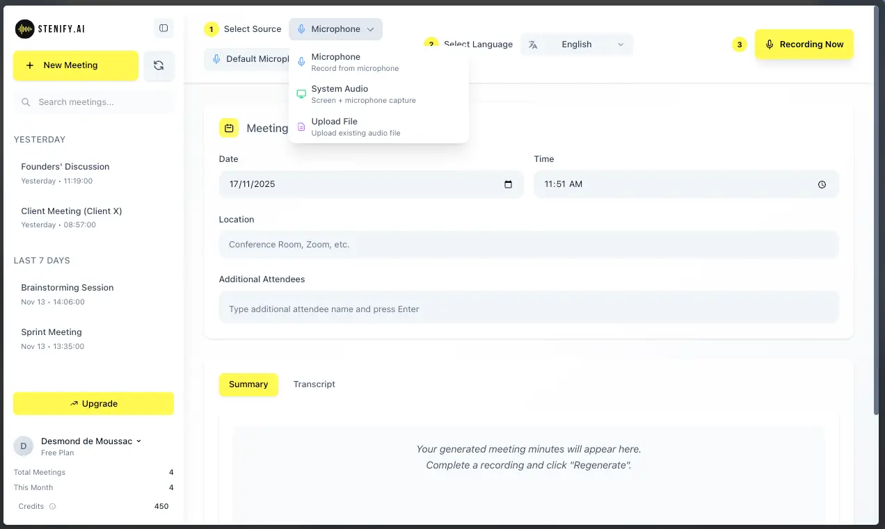 Screenshot 4 of StenifyAI