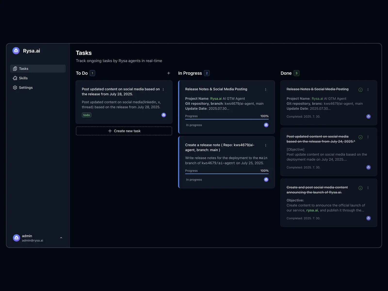 Screenshot 2 of Rysa AI