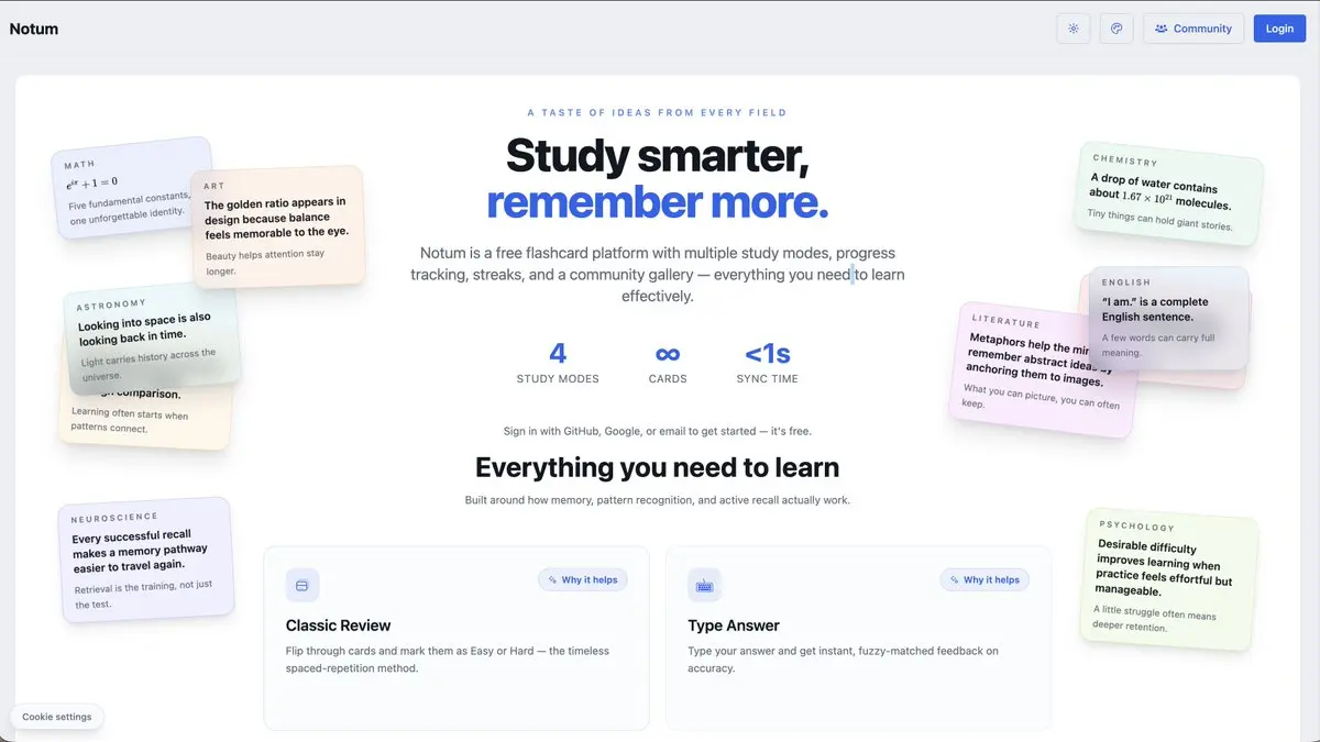 Screenshot 1 of Notum
