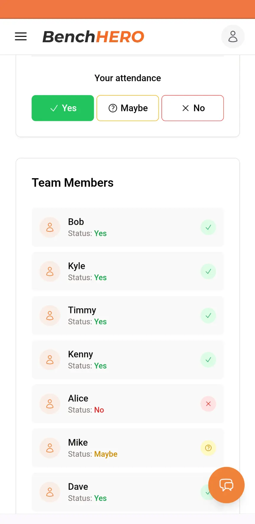 Screenshot 2 of BenchHero