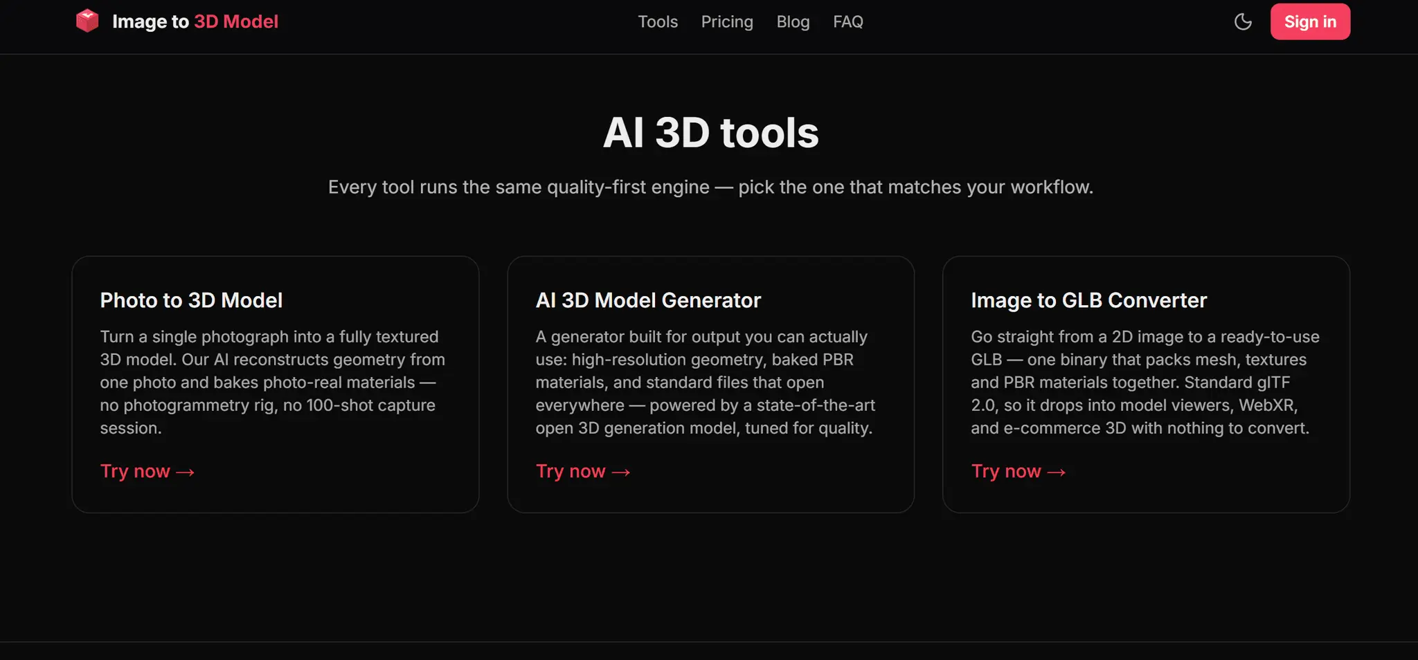 Screenshot 3 of Image to 3D Model