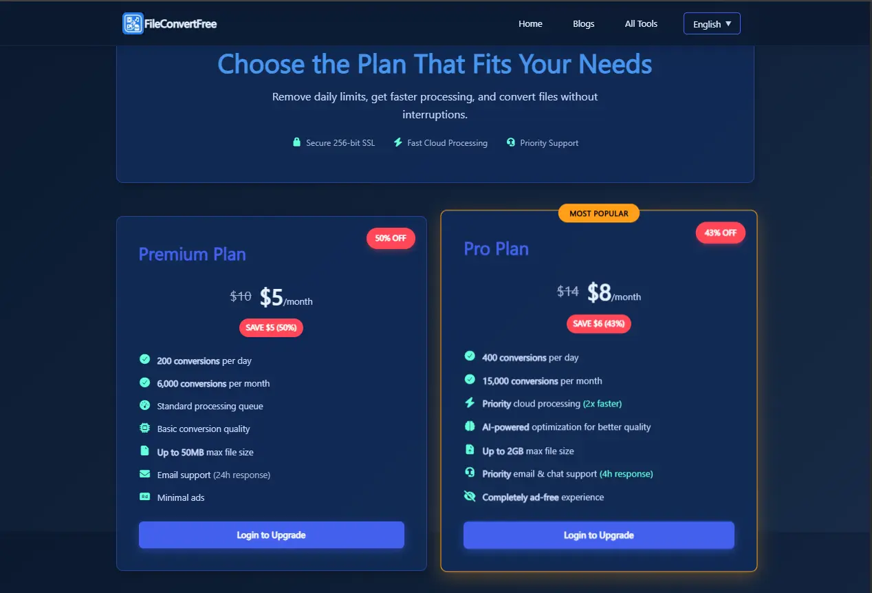 Screenshot 6 of FileConvertFree