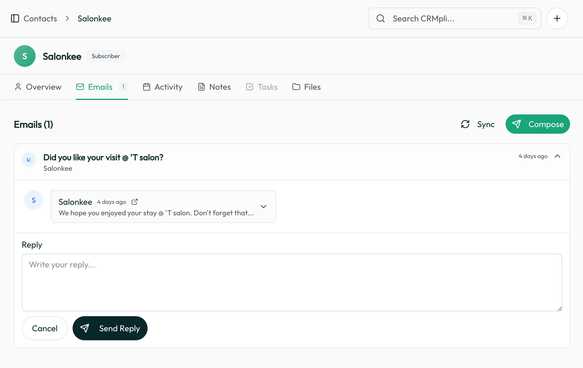Screenshot 3 of Crmpli