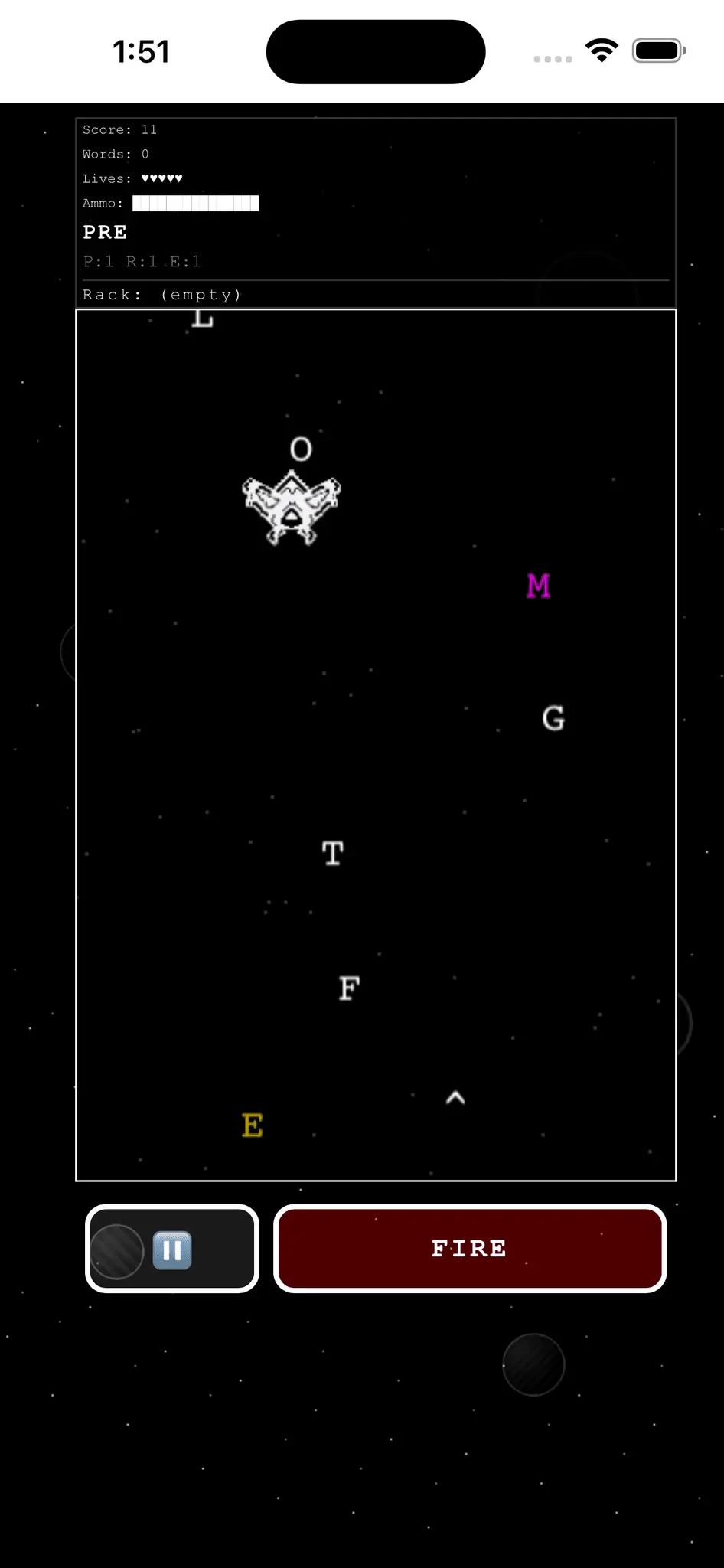 Screenshot 2 of LexInvaders