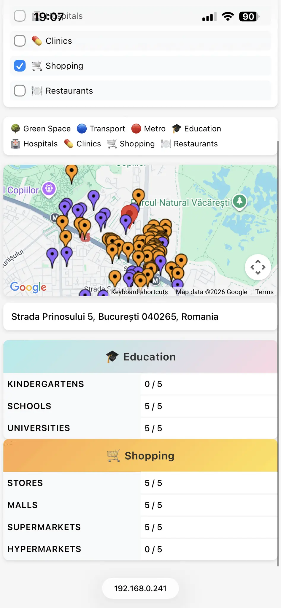 Screenshot 2 of Comparing Homes