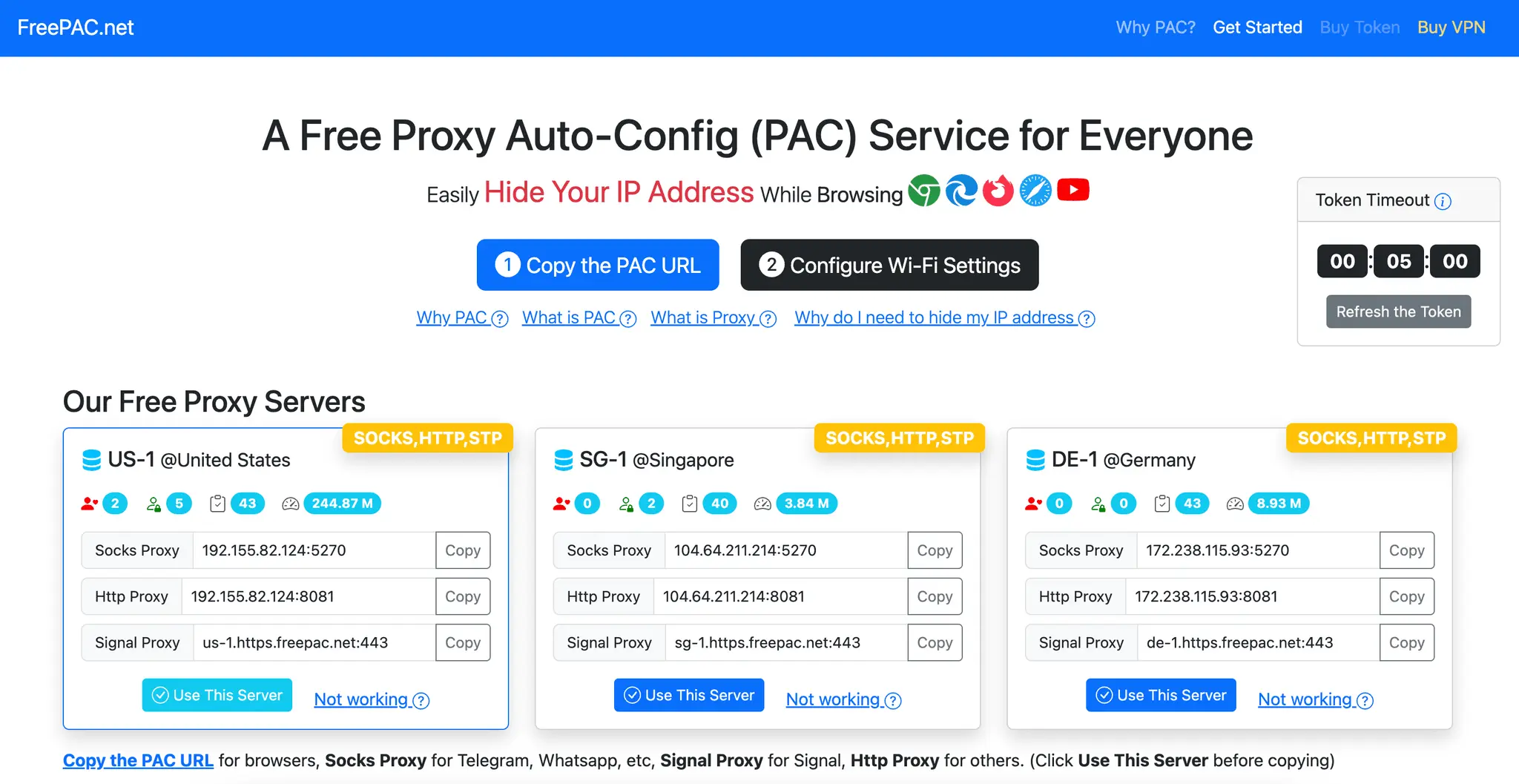 Screenshot 2 of FreePAC