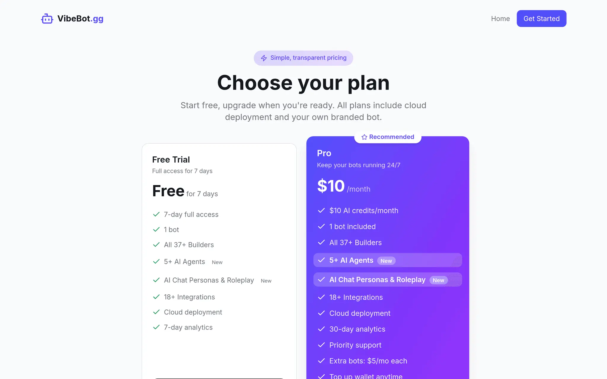 Screenshot 4 of VibeBot