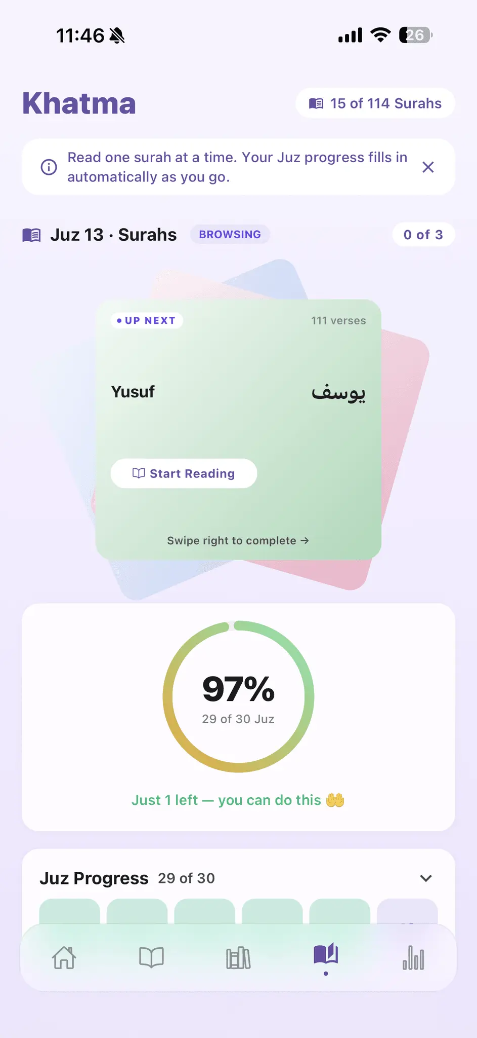 Screenshot 5 of QuranNotes: Daily Reflections