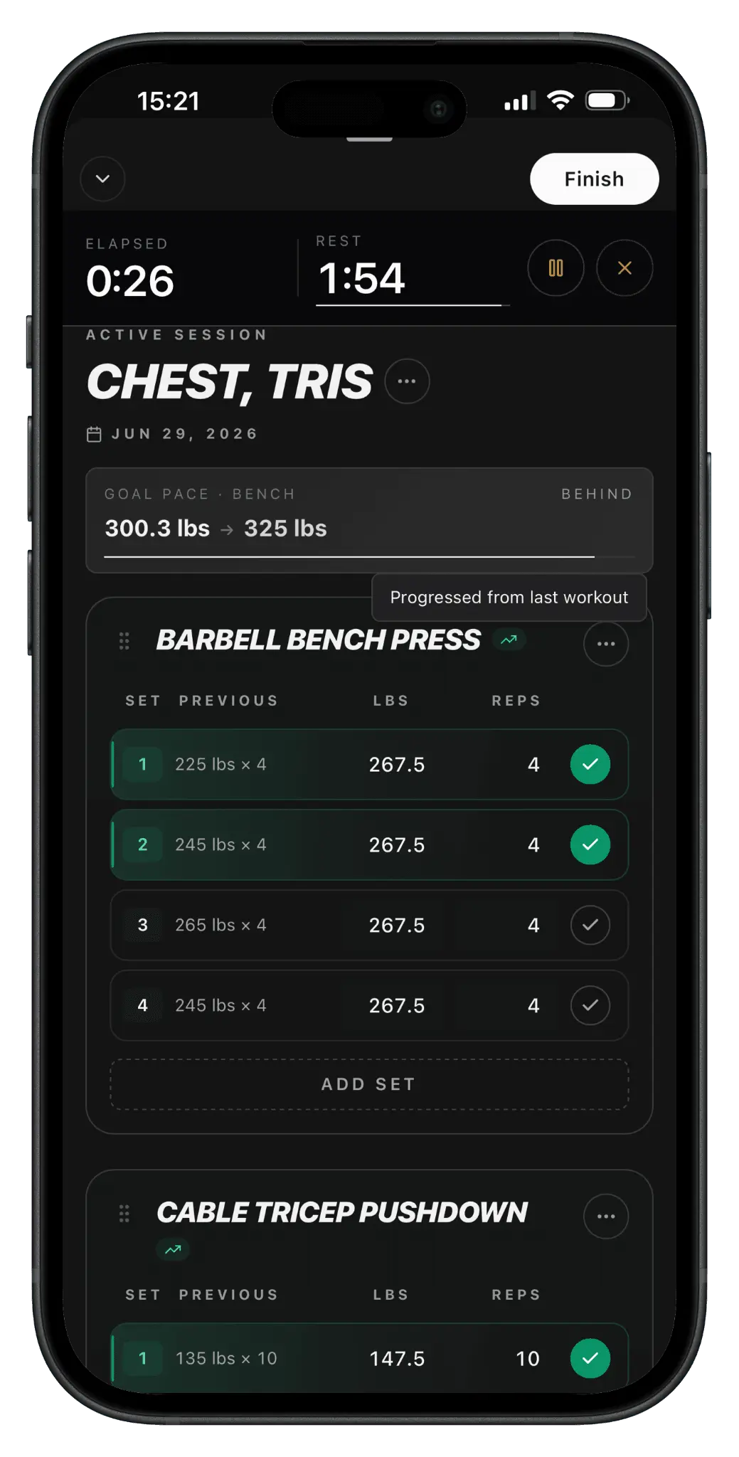 Screenshot 3 of Navira Fitness