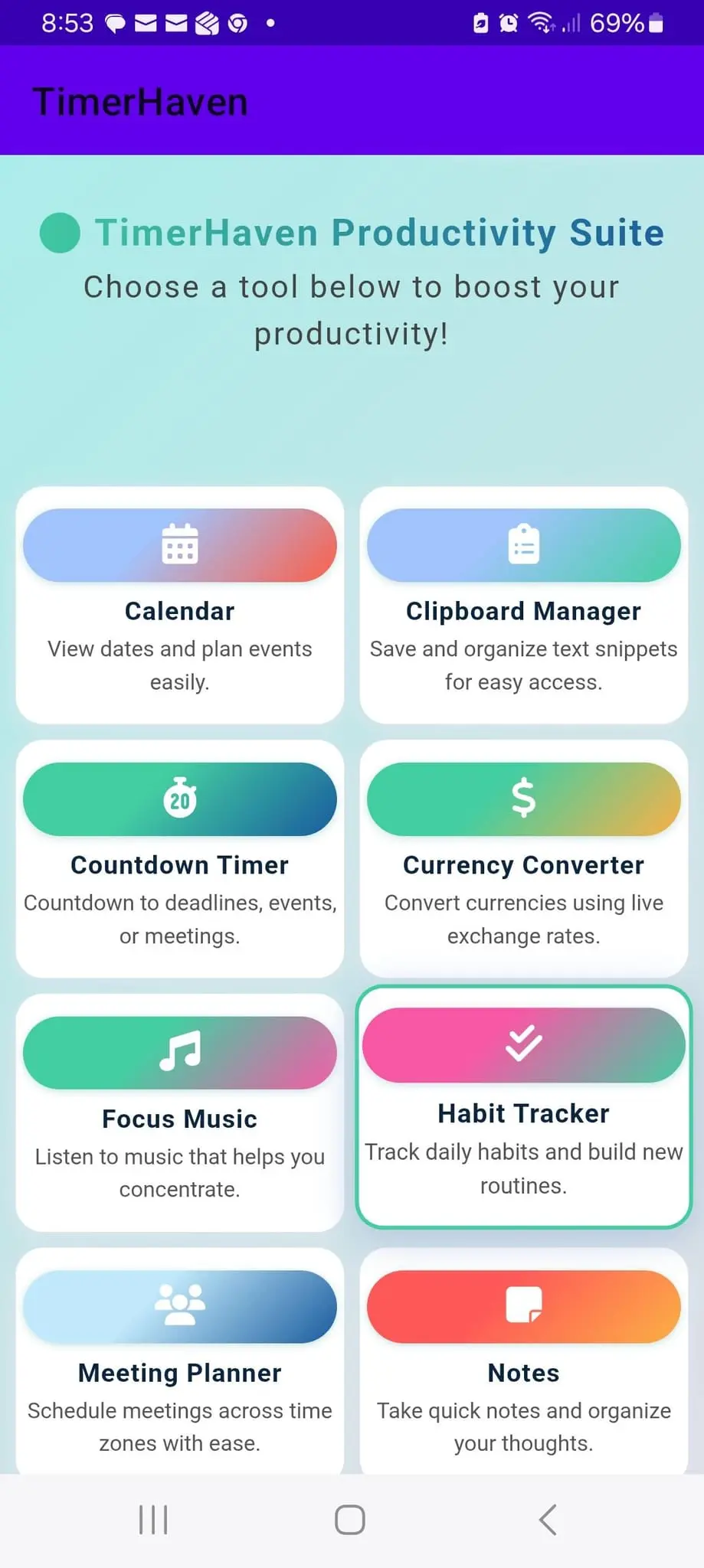 Screenshot 2 of TimerHaven