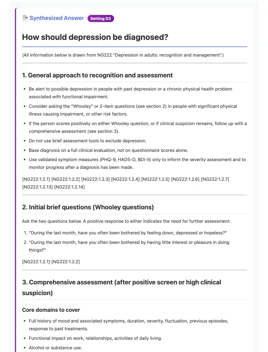 Screenshot 1 of CliniSearch