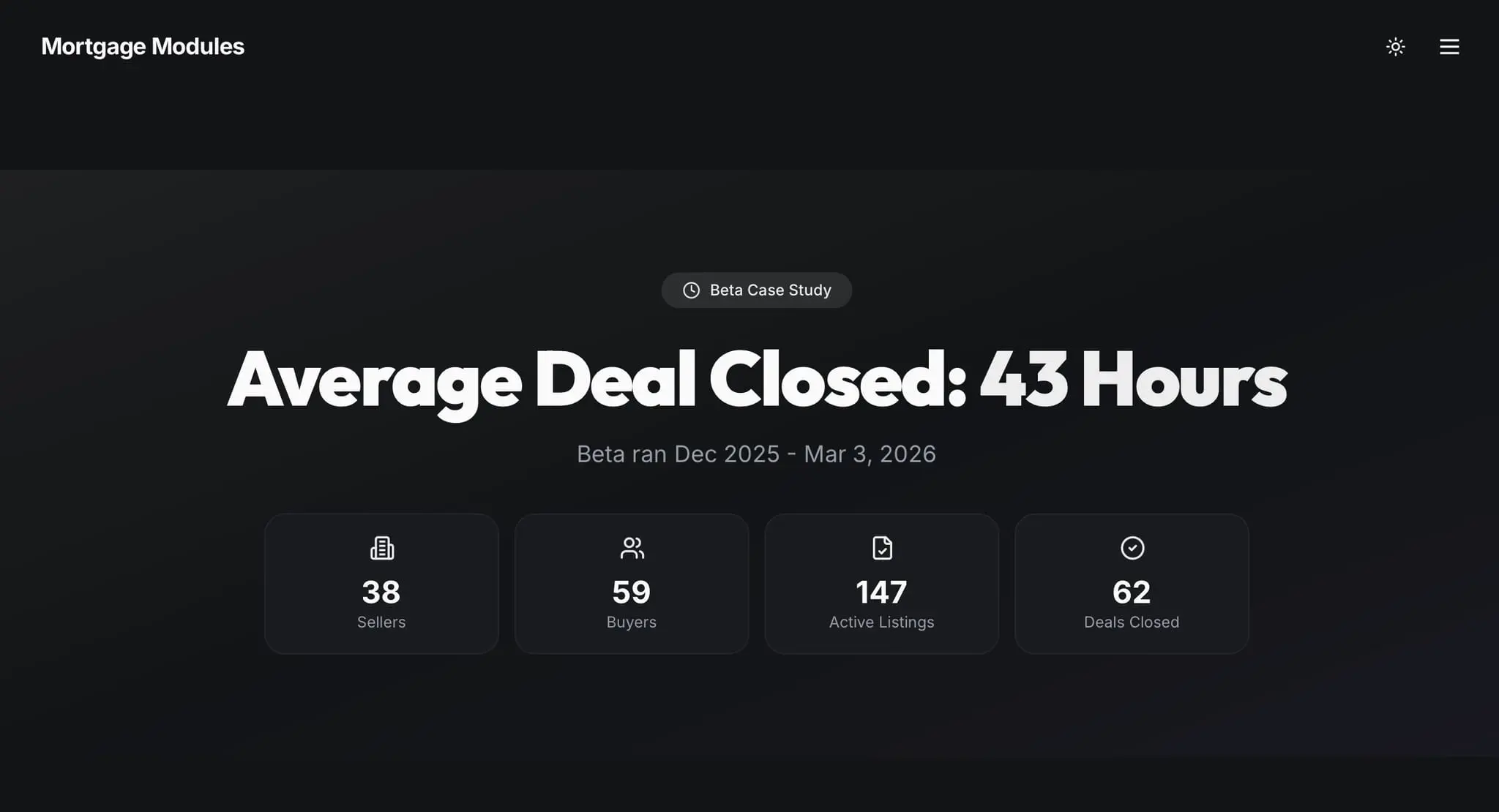 Screenshot 1 of Mortgage Modules
