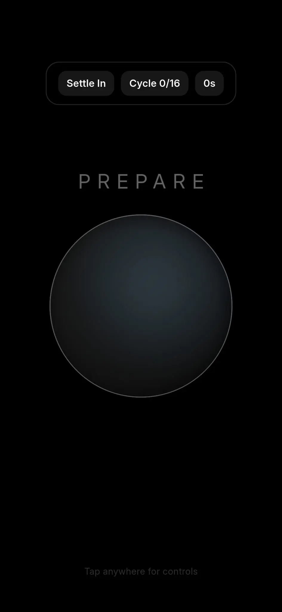 Screenshot 1 of Deep Flow: Breathing Exercises
