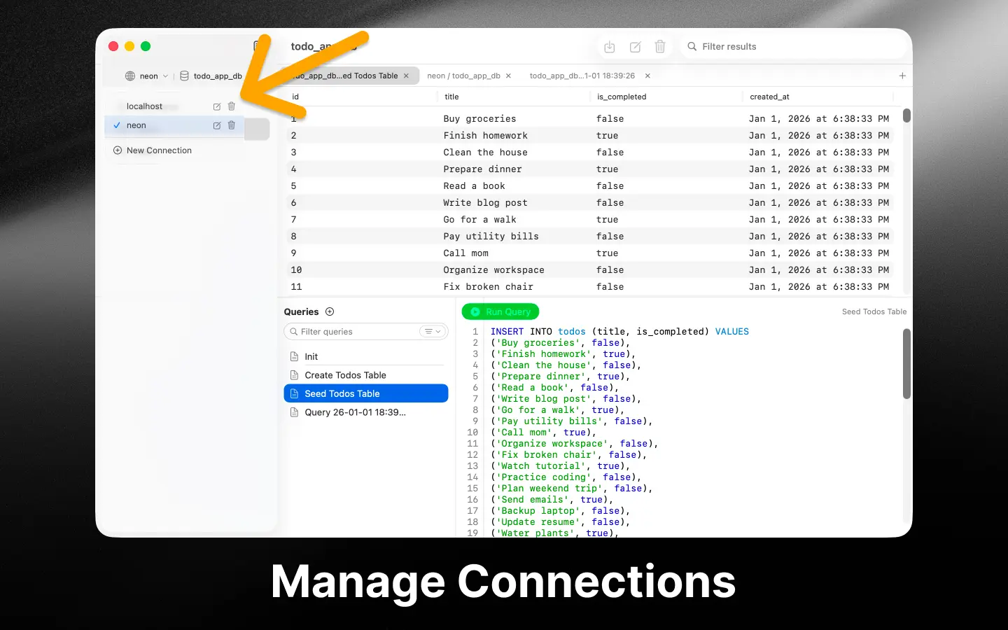 Screenshot 5 of PostgresGUI