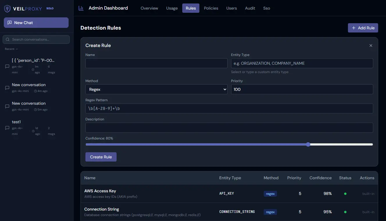 Screenshot 2 of VeilProxy