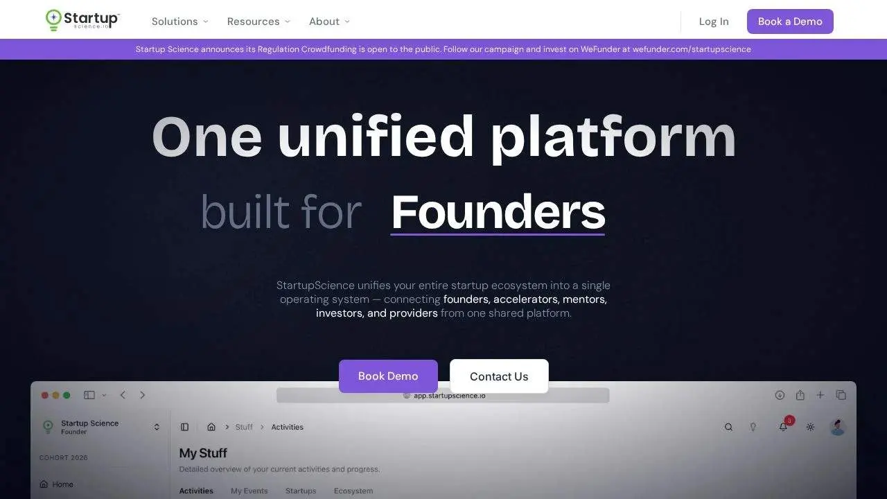 Screenshot 1 of Startup Science