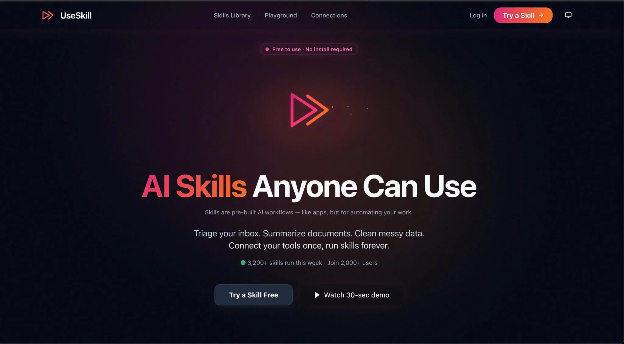 Screenshot 1 of UseSkill