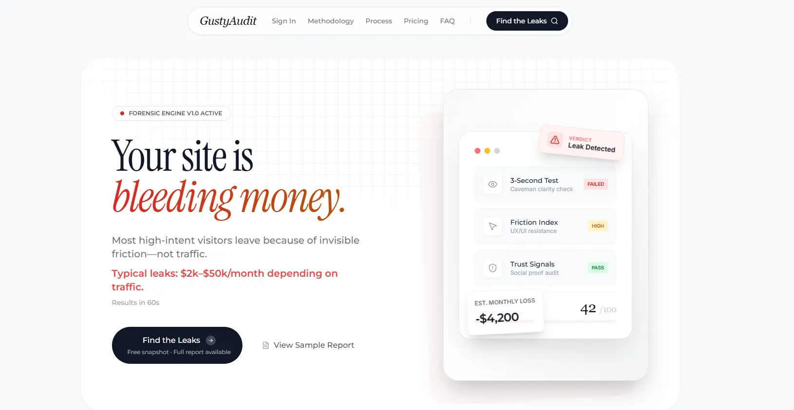 Screenshot 3 of GustyAudit