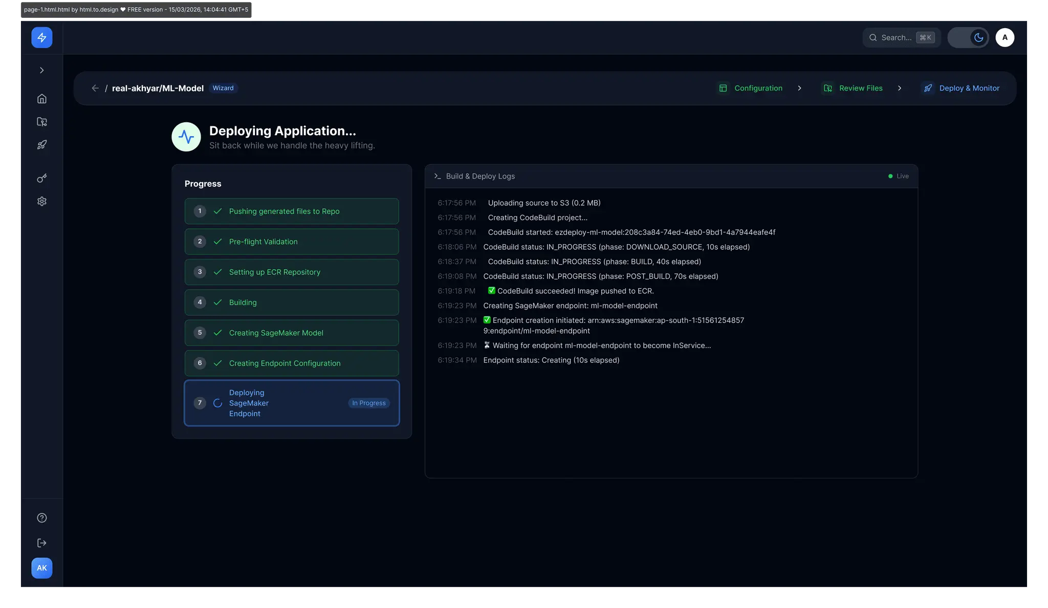Screenshot 4 of EzDeploy