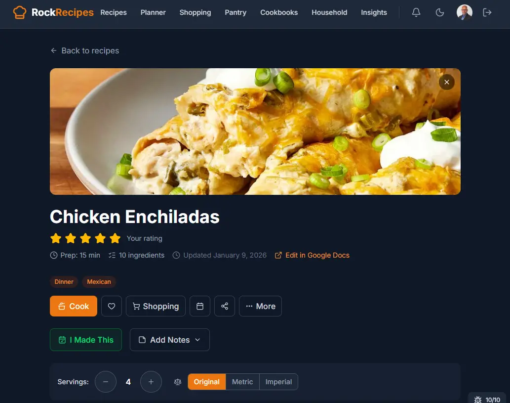Screenshot 5 of Rock Recipes