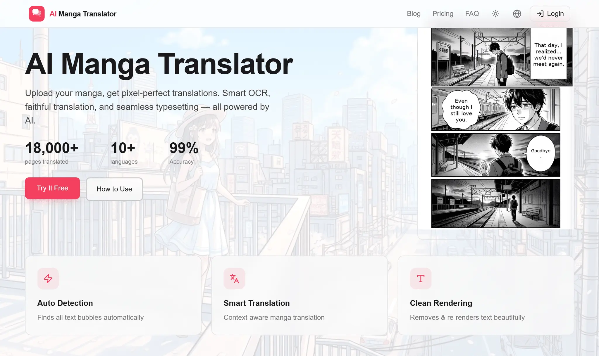 Screenshot 1 of AI Manga Translator