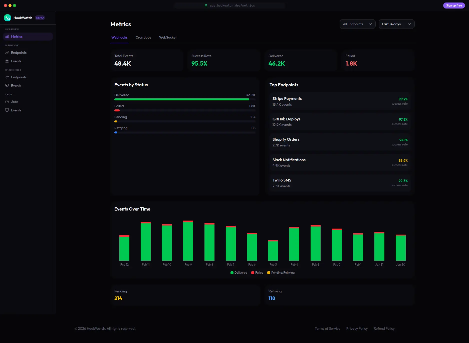 Screenshot 5 of HookWatch