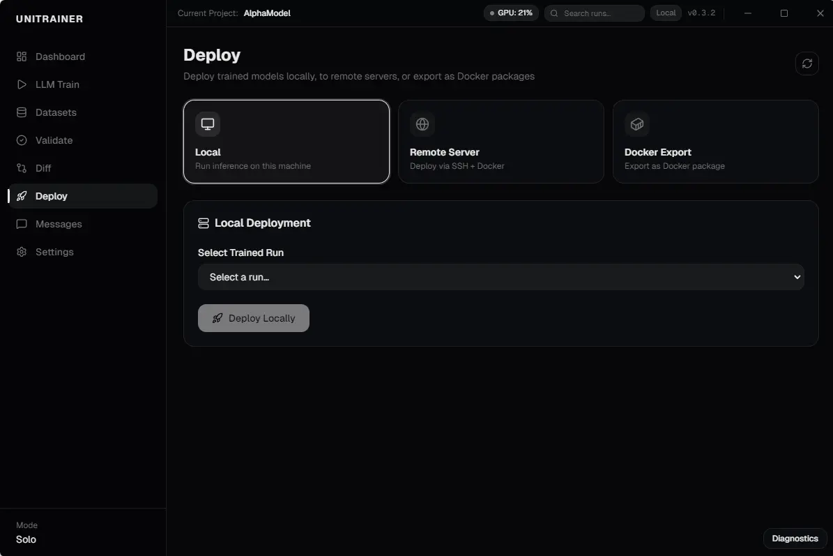 Screenshot 2 of Uni Trainer