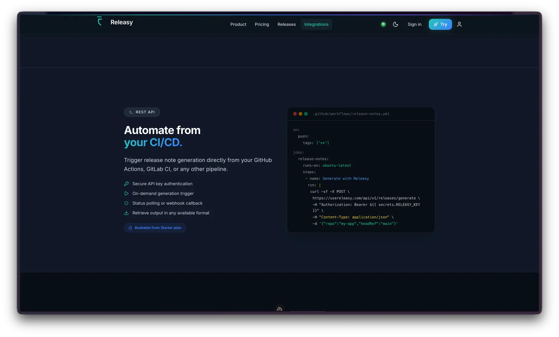 Screenshot 4 of Releasy