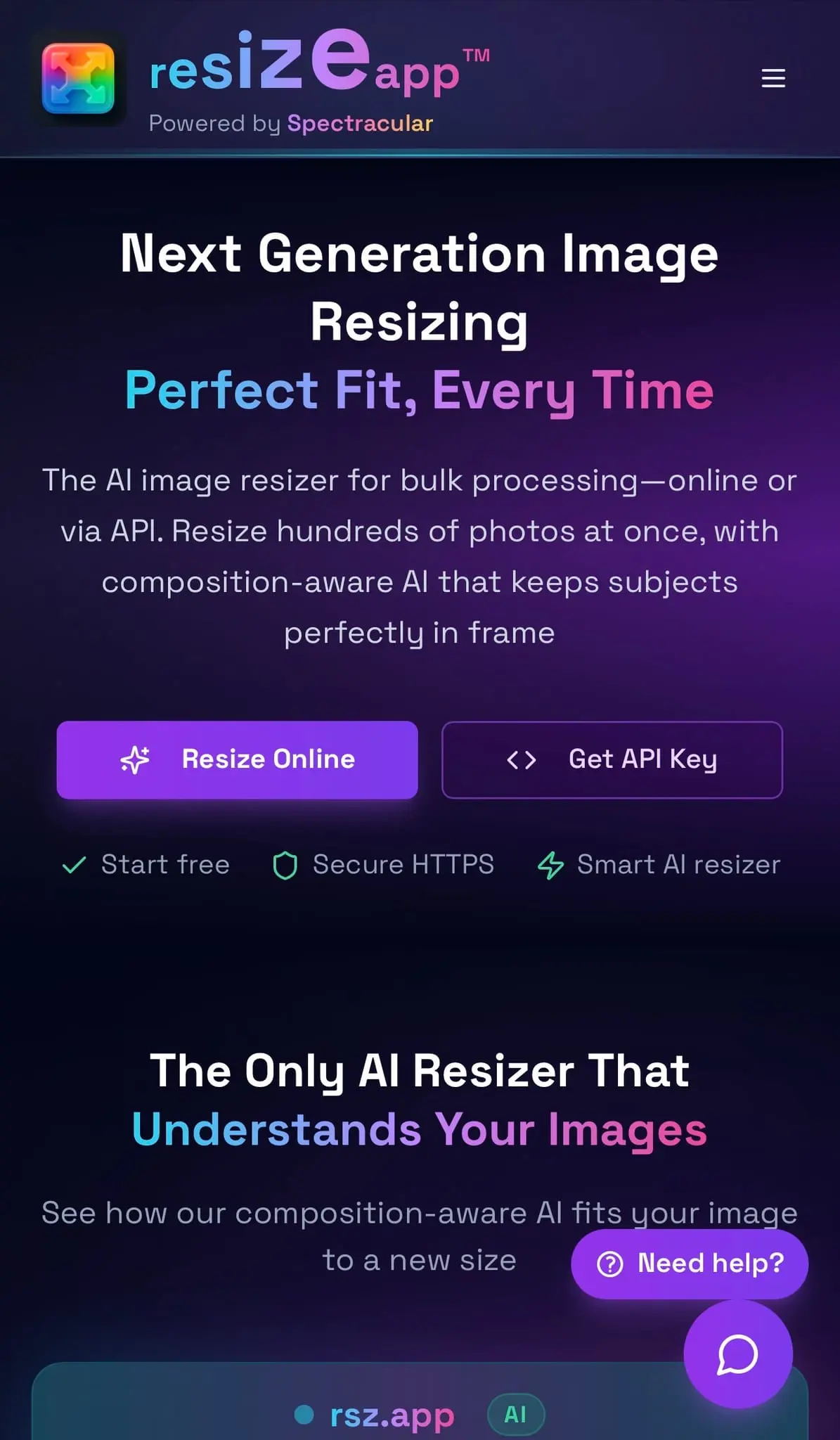 Screenshot 1 of rsz.app