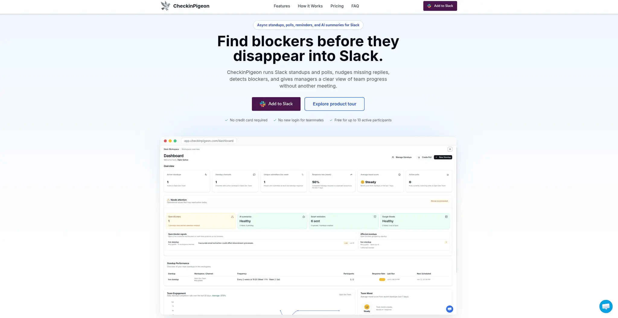 Screenshot 2 of CheckinPigeon