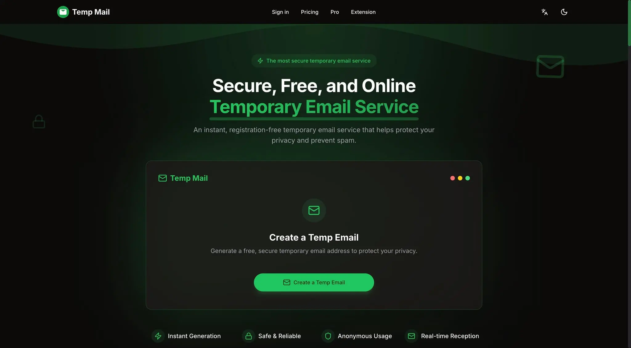 Screenshot 2 of Temp Mail
