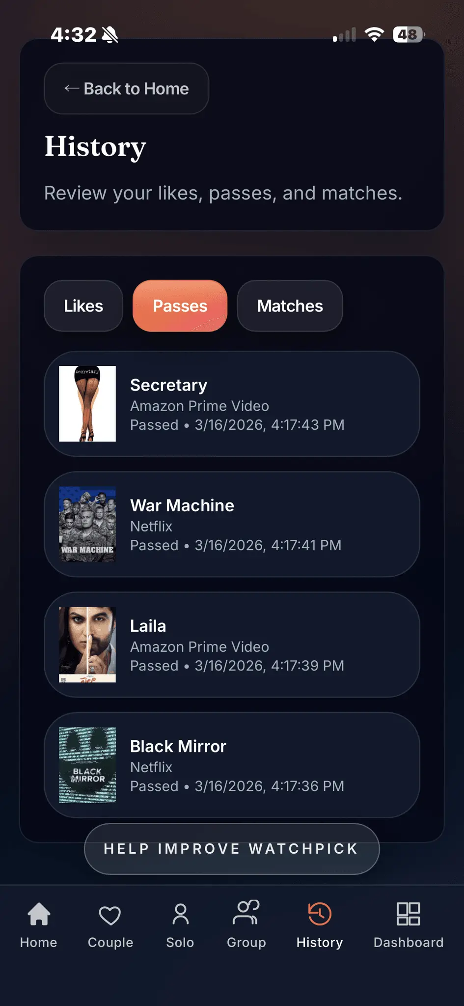 Screenshot 10 of WatchPick