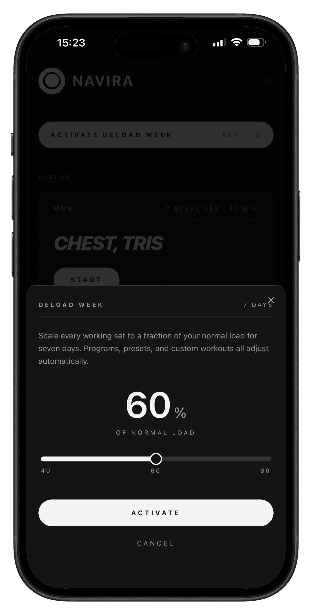 Screenshot 6 of Navira Fitness