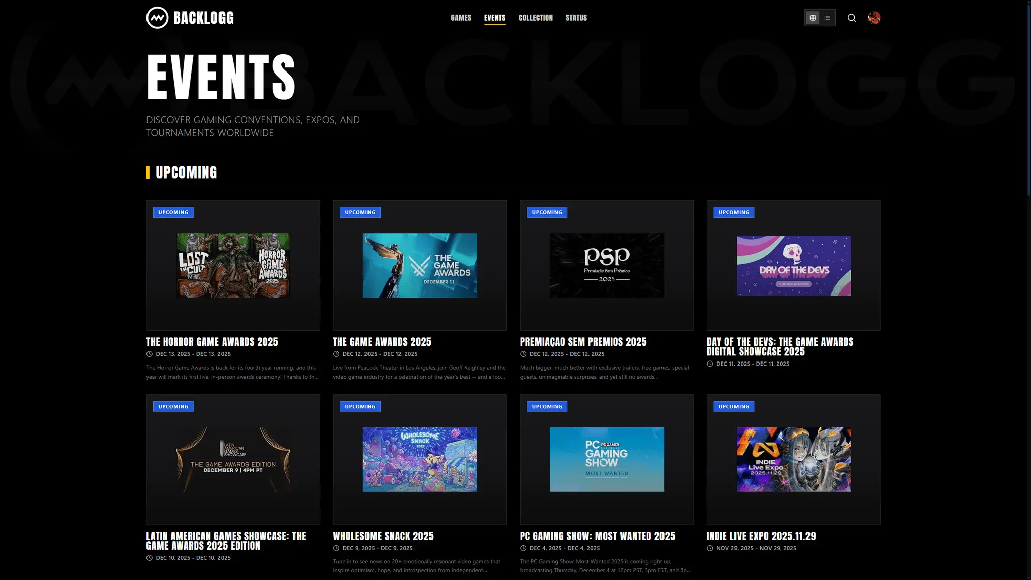 Screenshot 3 of Backlogg
