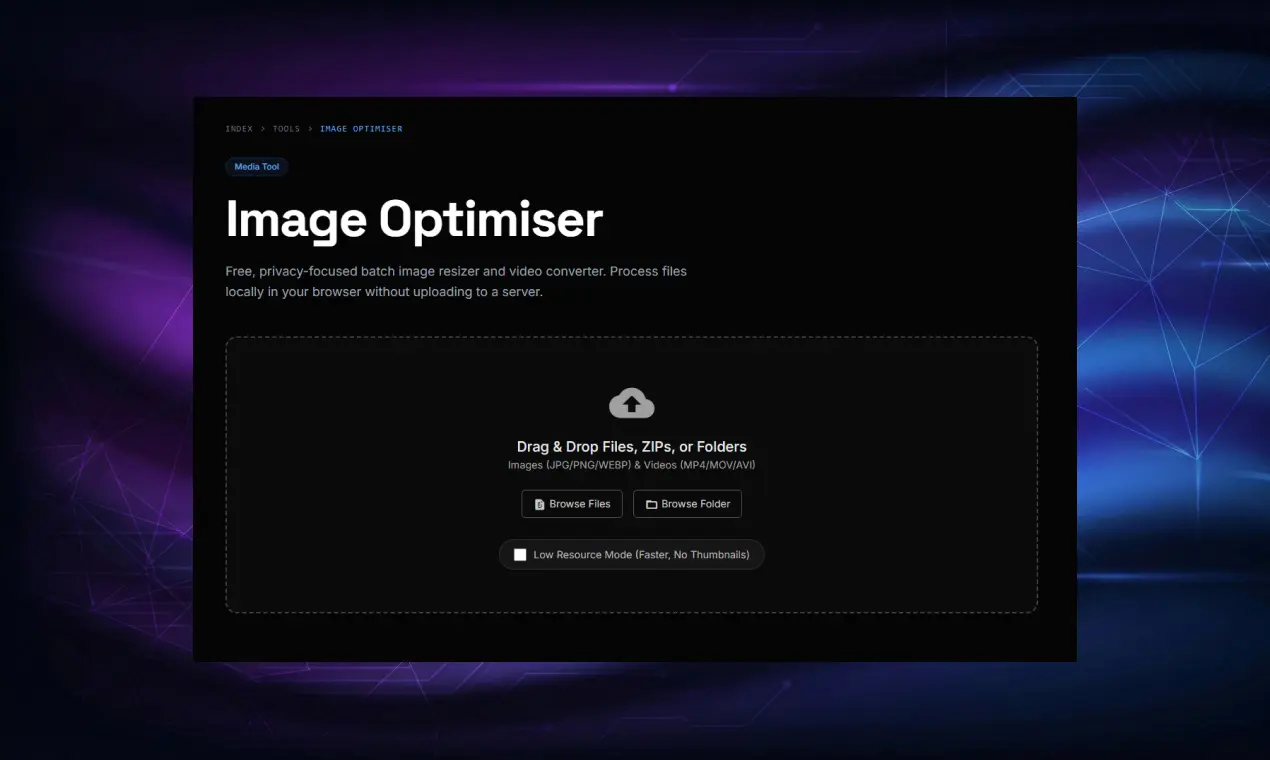 Screenshot 4 of Image Optimiser by Hafiz