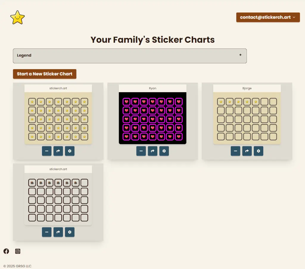 Screenshot 1 of stickerch.art