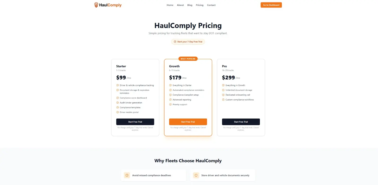Screenshot 2 of HaulComply
