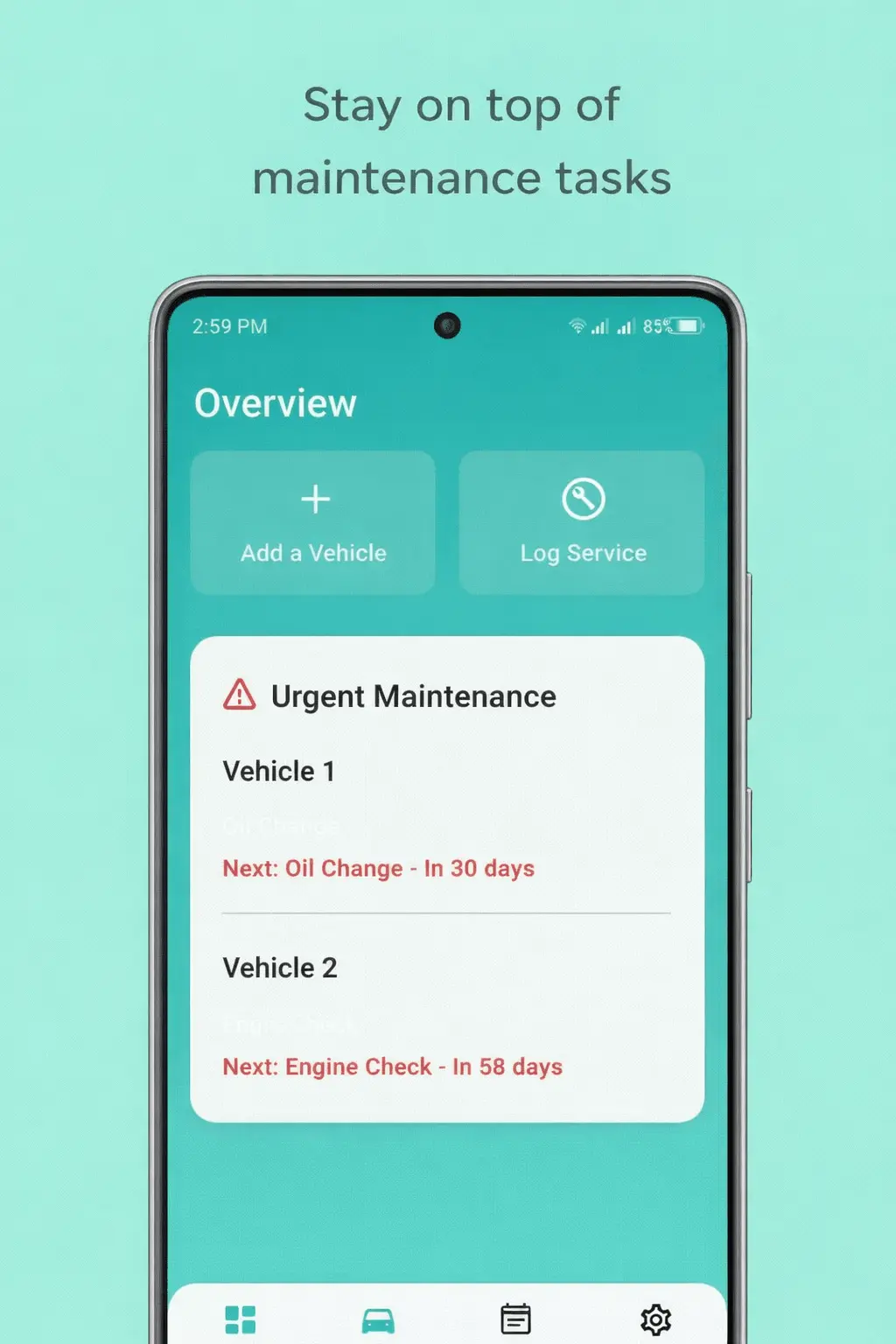 Screenshot 3 of MyCar Care – Service Tracker.