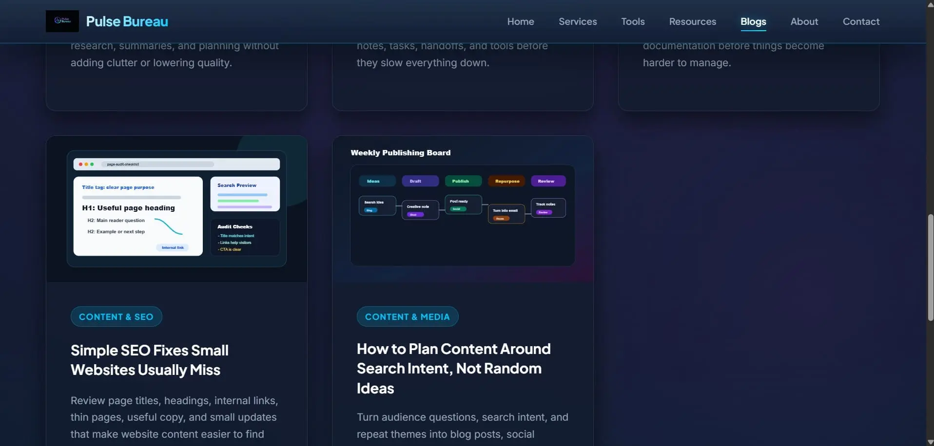Screenshot 1 of Pulse Bureau