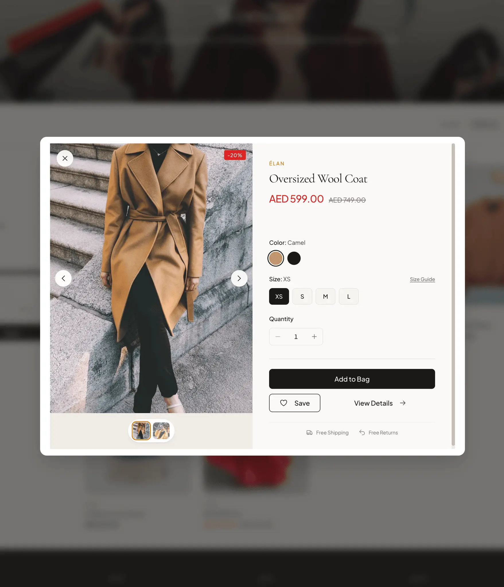 Screenshot 7 of Ada - Premium Shopify Hydrogen Starter K