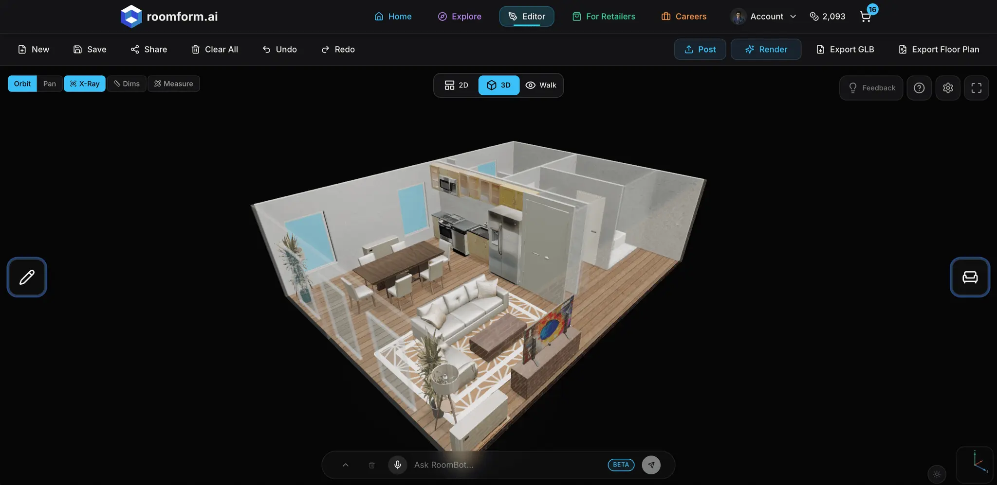 Screenshot 2 of roomform.ai