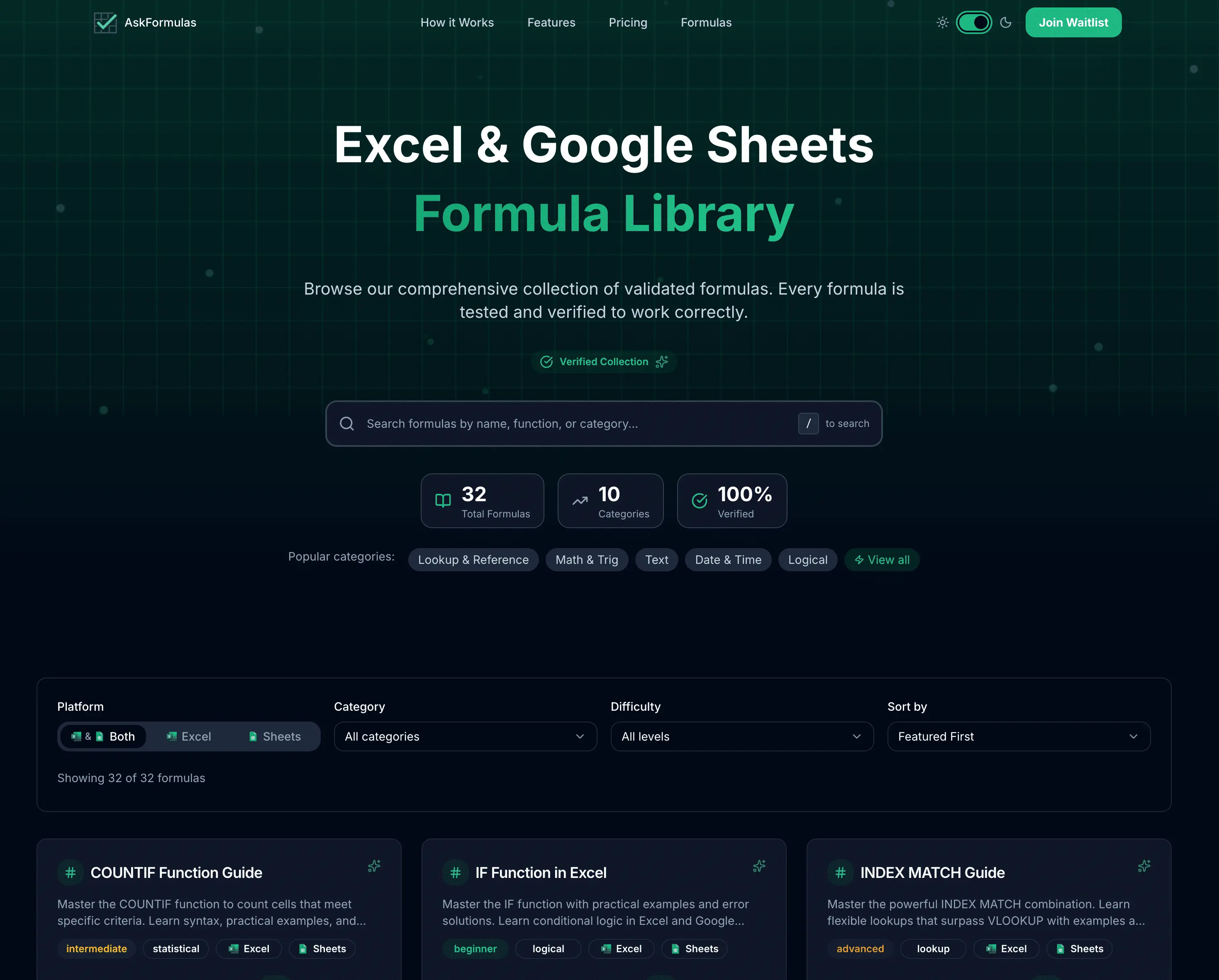 Screenshot 2 of AskFormulas