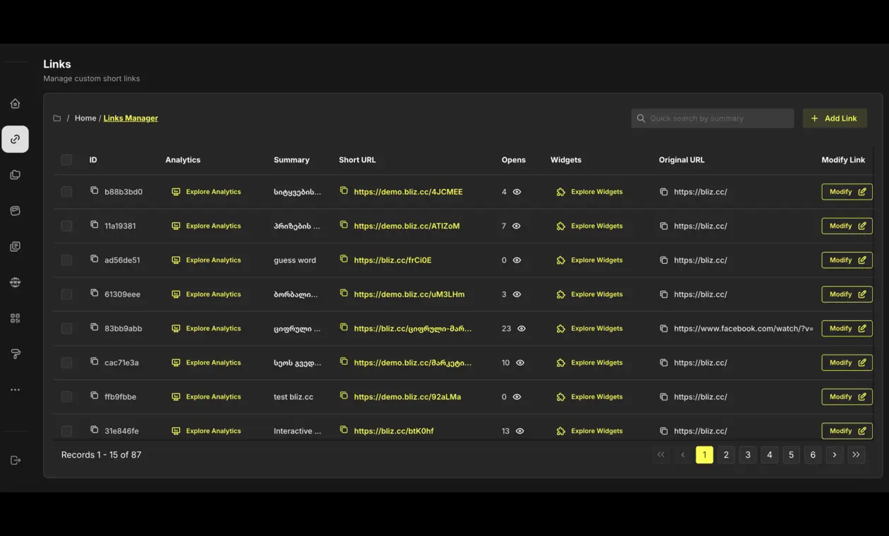 Screenshot 1 of bliz.cc