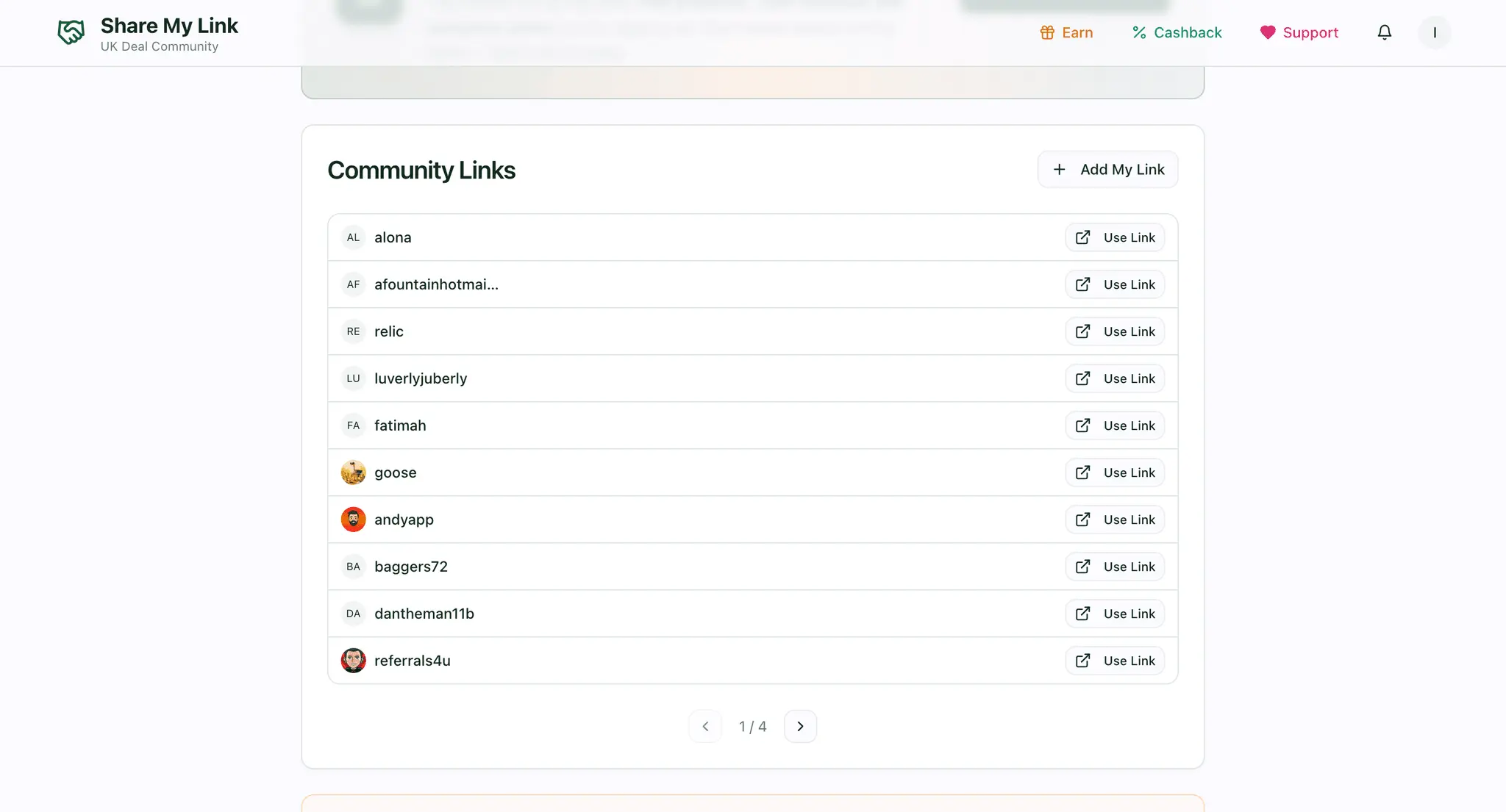 Screenshot 3 of Share My Link