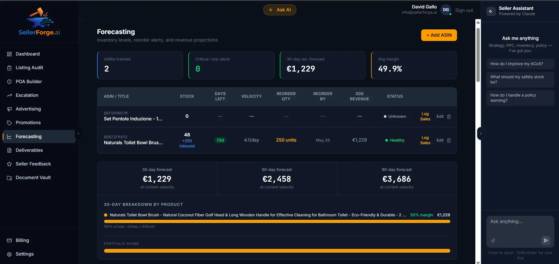 Screenshot 8 of SellerForge